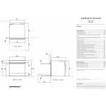 Fisher & Paykel 飛雪 OB60SDPTX1 60厘米 85公升 自動清潔 嵌入式電焗爐